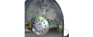 本田思域AP5200大四活塞剎車套件CP5200改裝作業