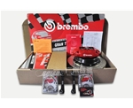 雷克薩斯IS250/IS300升級(jí)專用BREMBO剎車套裝 對(duì)向大四活塞卡鉗 有效解決原車剎車扁軟