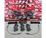 brembo卡宴六活塞高性能剎車系統套件，提升剎車性能。