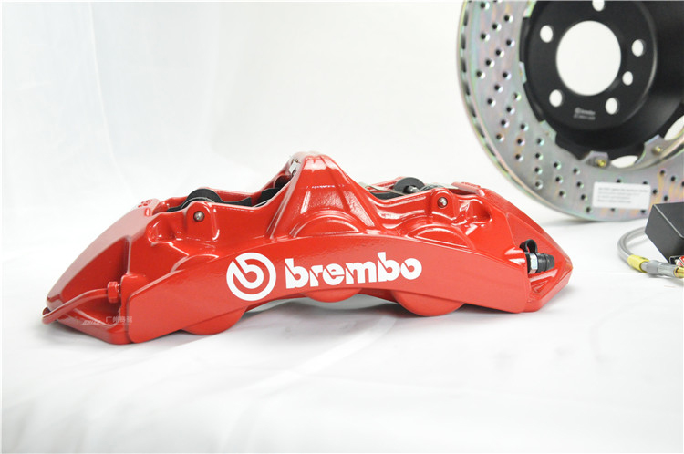 謳歌TL RL MDX專用BREMBO GT競(jìng)技版6活塞卡鉗剎車套裝 大大縮短剎車距離