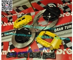 大眾寶來升級(jí)改裝BREMBO原裝剎車套件F50 四活塞套裝